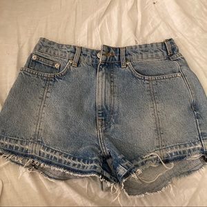 Won Hundred Denim Dundee Shorts SZ 27